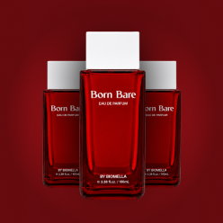 Biomella Born Bare Eau de Parfum three-bottle bundle